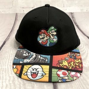 Nintendo Super Mario & Luigi Snapback Hat 2023